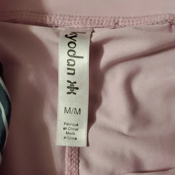 Kyodan Gray and Pink Women's Active Pleated Skort Size Medium - Picture 4 of 7